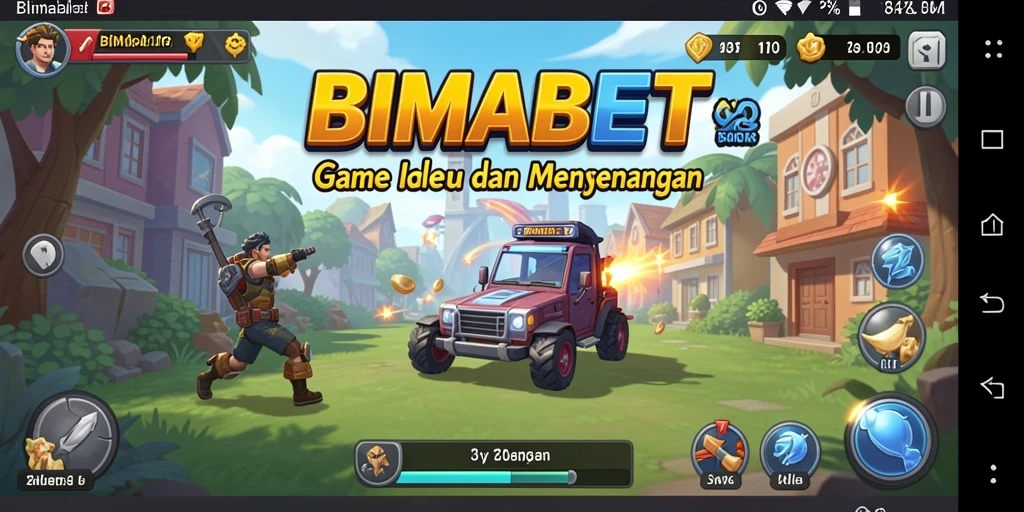 Tampilan gameplay BIMABET yang menarik dalam genre Idle.