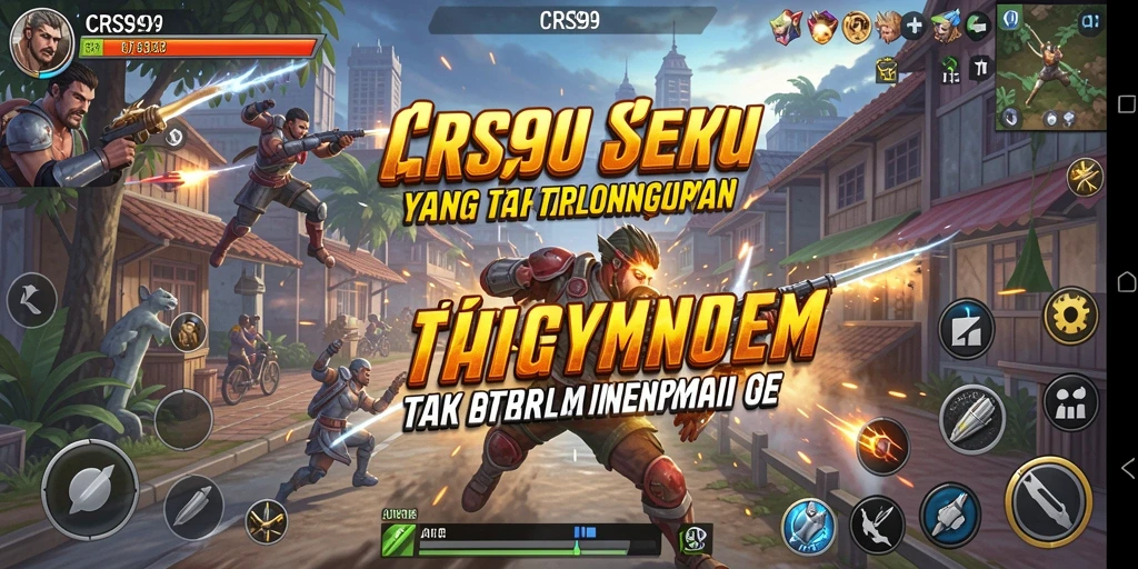 Gameplay seru dalam CRS99 dengan aksi yang mendebarkan.