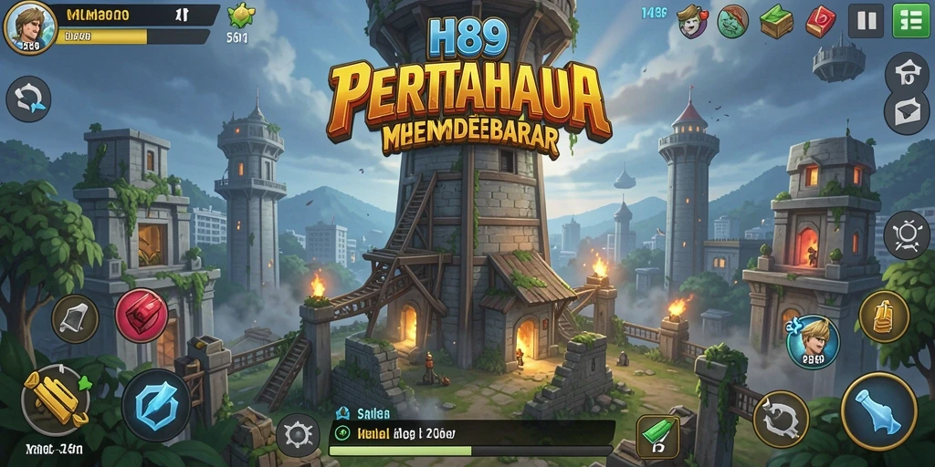 Tampilkan gameplay menakjubkan di Tower Defense H89.