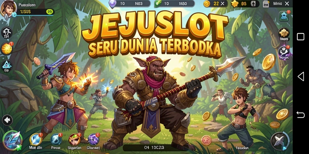 Gameplay seru di dunia terbuka JEJUSLOT yang memikat.