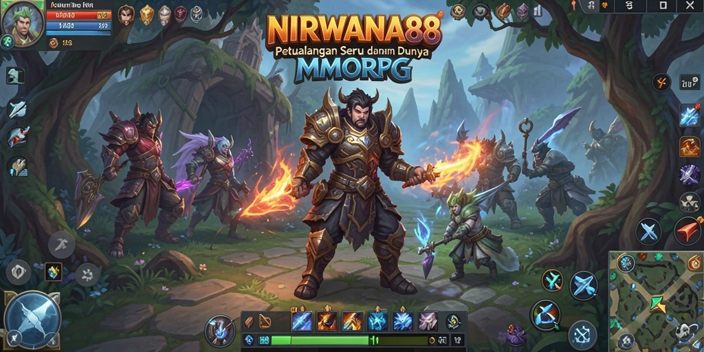 Gameplay mendebarkan dalam dunia fantasi NIRWANA88.