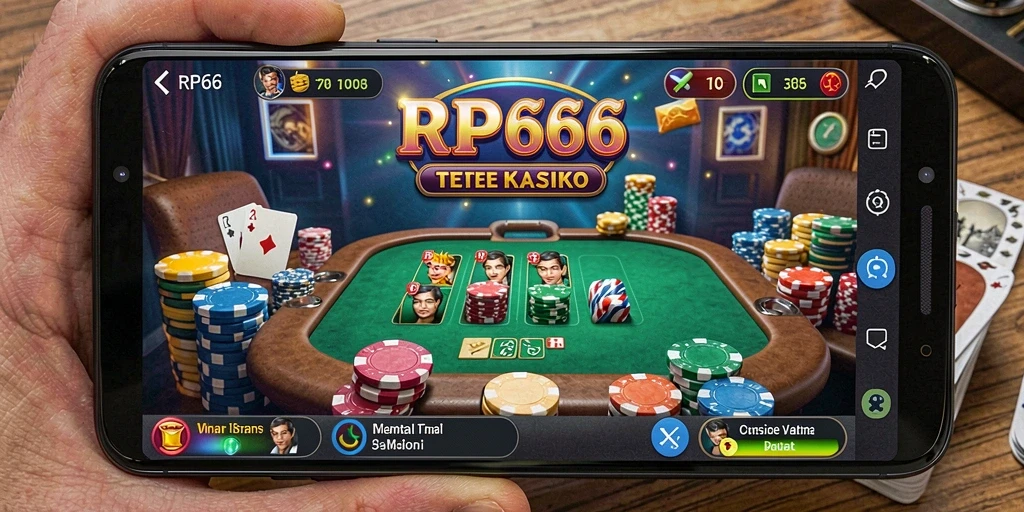Screenshot utama RP66 menampilkan gameplay kasino yang seru dan interaktif.