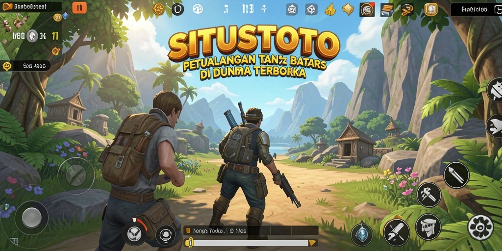 Screenshot gameplay Open World SITUSTOTO menampilkan petualangan yang mendebarkan.