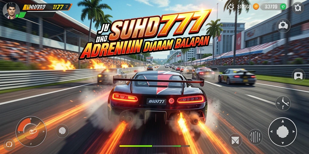 Gameplay Racing SUHU777 yang memukau dan mendebarkan.