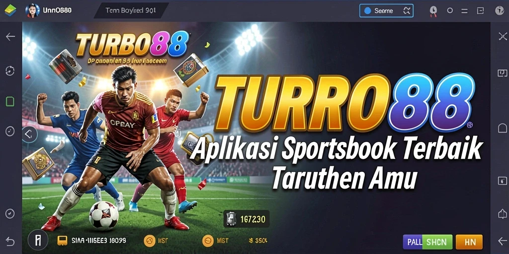 Tampilan gameplay Sportsbook TURBO88 yang menarik dan interaktif.
